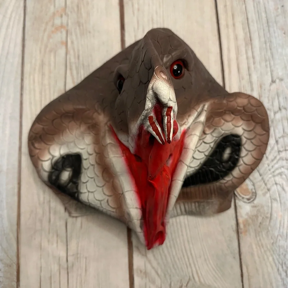 Realistic Cobra Mask - Animal Snake